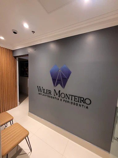 Recepção da clínica do Dr. Wiler Monteiro